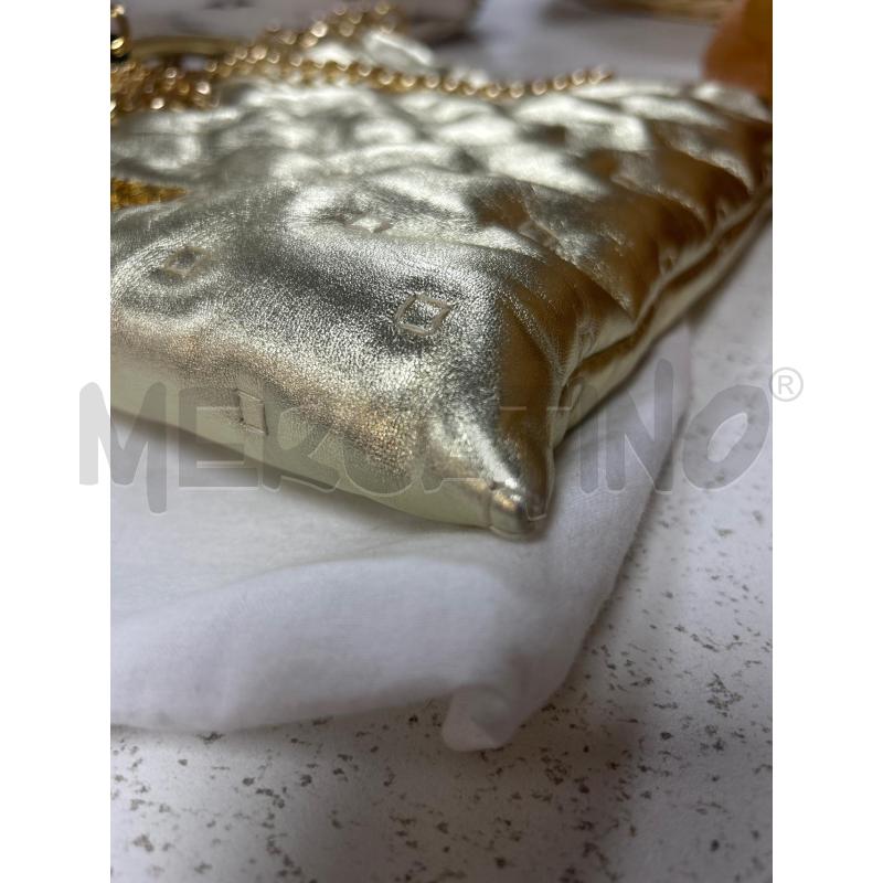 BORSA DONNA MOSCHINO COUTURE IN PELLE DORATA | Mercatino dell'Usato Ciampino 4