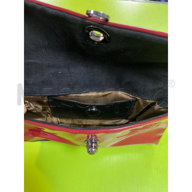 BORSA DONNA MOSCHINO ROSSA E NERA | Mercatino dell'Usato Ciampino 3