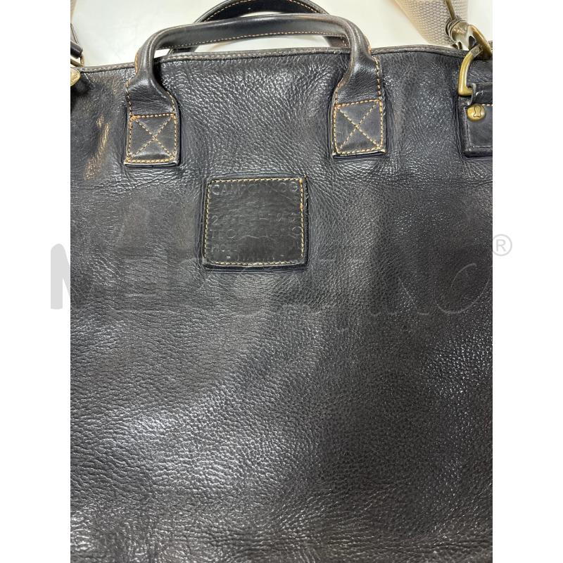 BORSA DONNA NERA PELLE CAMPOMAGGI | Mercatino dell'Usato Ciampino 2