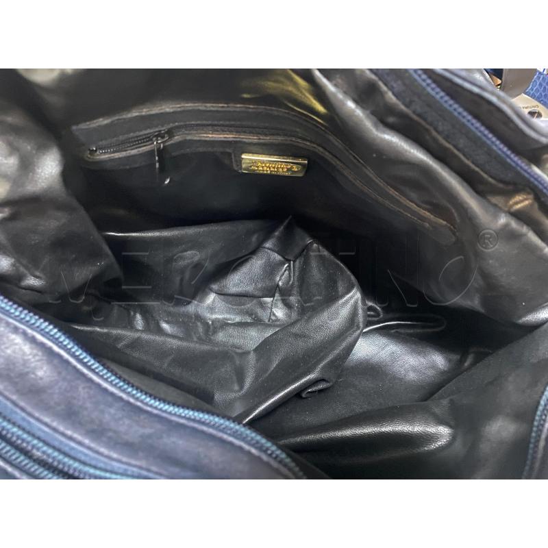 BORSA DONNA PELLE BLU VALENTINO ADELAIDE  | Mercatino dell'Usato Ciampino 5