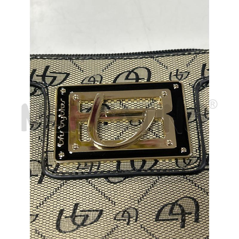 BORSA DONNA PICCOLA BYBLOS BEIGE LOGO  | Mercatino dell'Usato Ciampino 2