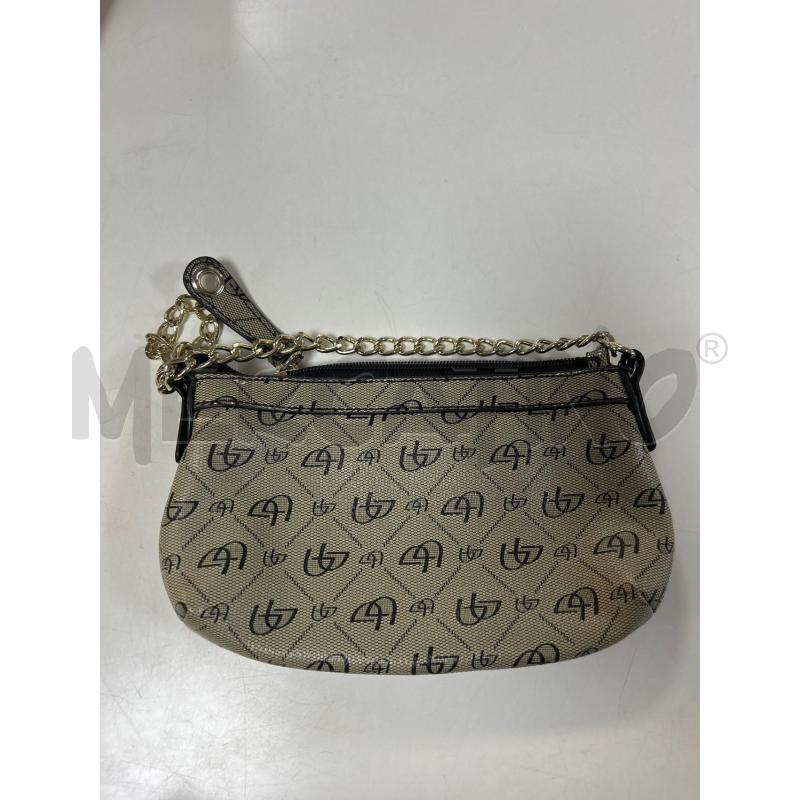 BORSA DONNA PICCOLA BYBLOS BEIGE LOGO  | Mercatino dell'Usato Ciampino 4