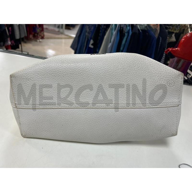 BORSA DONNA POLLINI BIANCA  | Mercatino dell'Usato Ciampino 4