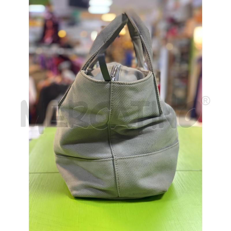 BORSA DONNA PRADA LUNA ROSSA GRIGIA TESSUTO  | Mercatino dell'Usato Ciampino 2