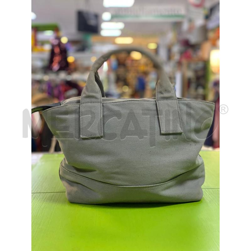BORSA DONNA PRADA LUNA ROSSA GRIGIA TESSUTO  | Mercatino dell'Usato Ciampino 3