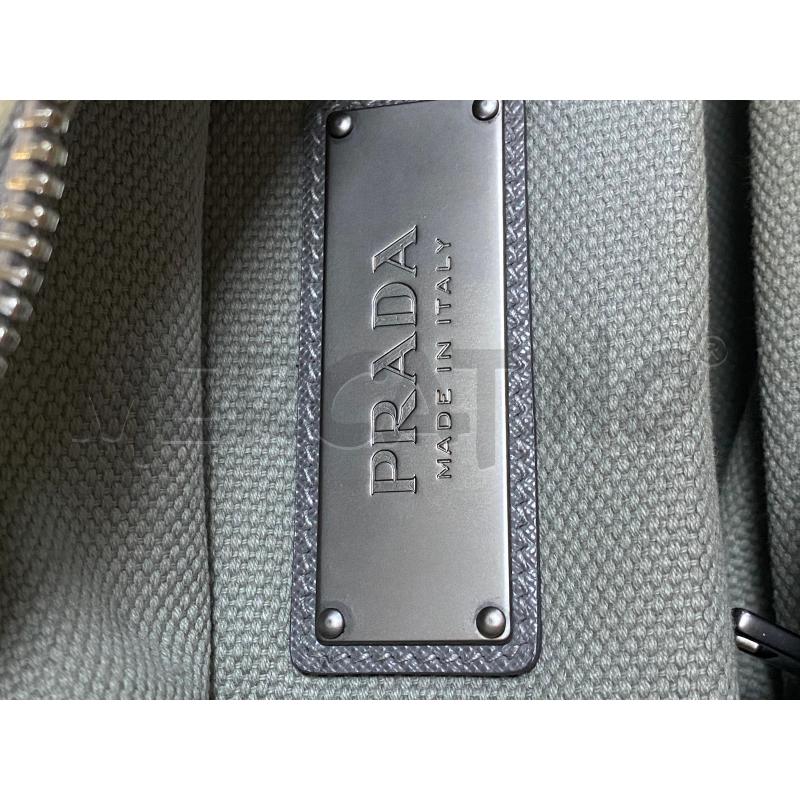 BORSA DONNA PRADA LUNA ROSSA GRIGIA TESSUTO  | Mercatino dell'Usato Ciampino 5
