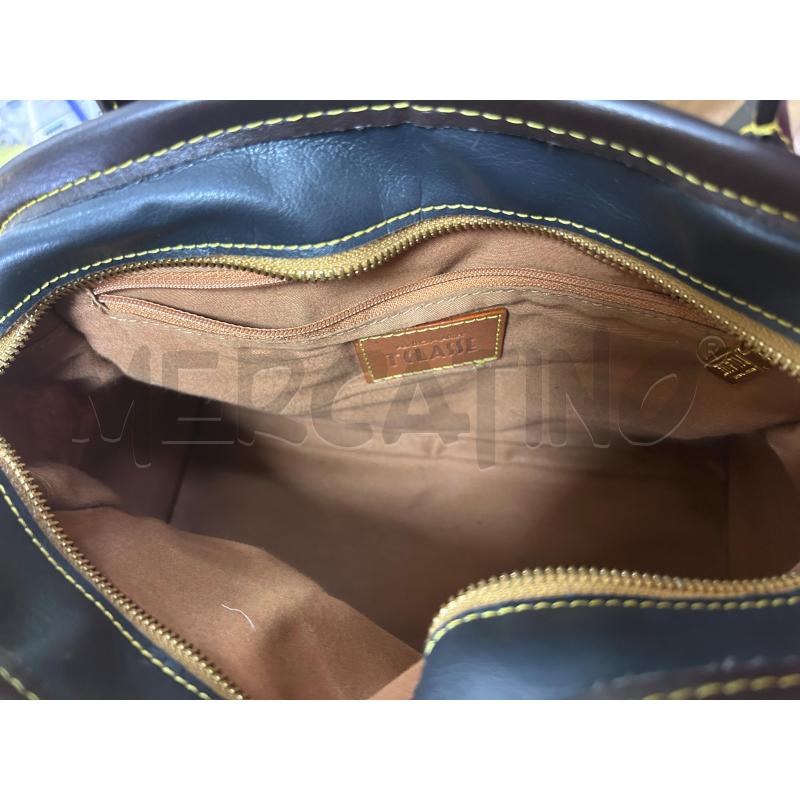 BORSA DONNA PRIMA CLASSE CON TRACOLLA MARRONE | Mercatino dell'Usato Ciampino 3