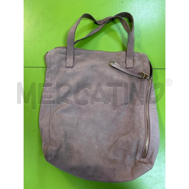 BORSA DONNA ROSA PELLE MAX&CO | Mercatino dell'Usato Ciampino 2