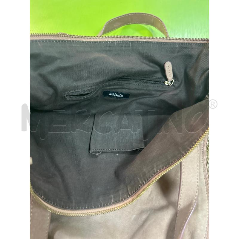BORSA DONNA ROSA PELLE MAX&CO | Mercatino dell'Usato Ciampino 3