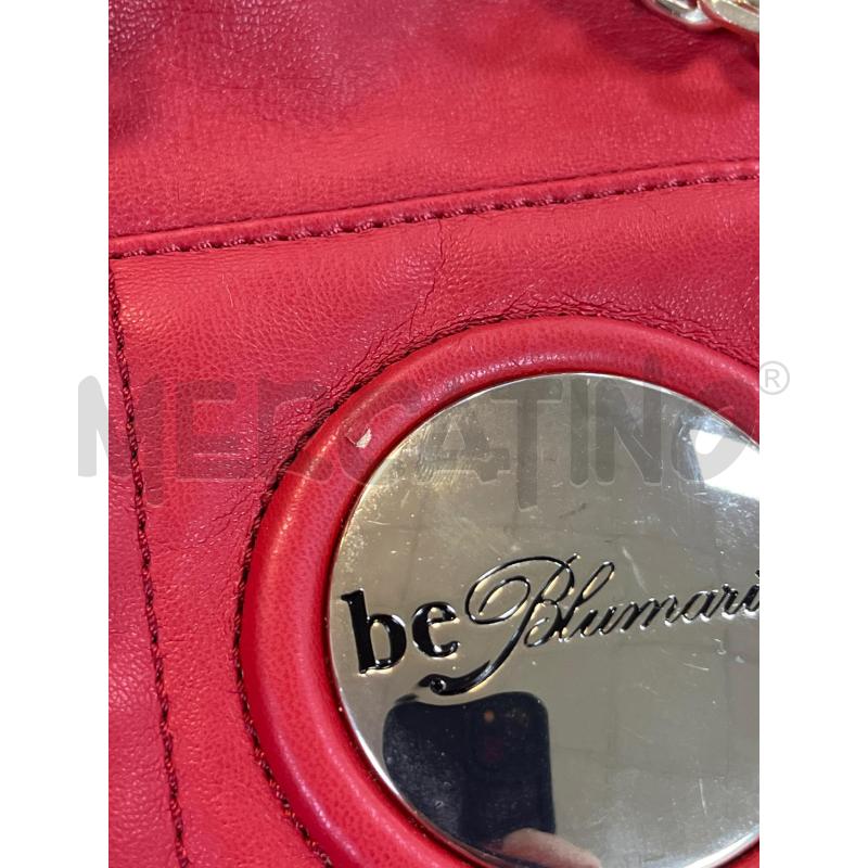 BORSA DONNA ROSSA BLUMARINE ECOPELLE | Mercatino dell'Usato Ciampino 3