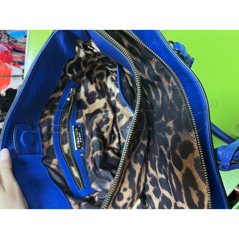BORSA DONNA SCERVINO STREET BLU  | Mercatino dell'Usato Ciampino 5