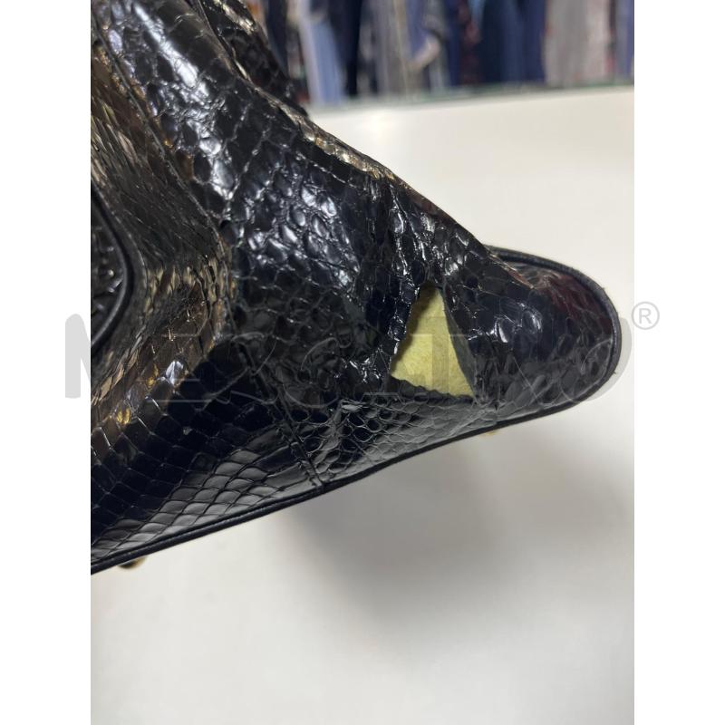 BORSA DONNA SILVANO BIAGINI DIFETTO NERA VINTAGE | Mercatino dell'Usato Ciampino 3