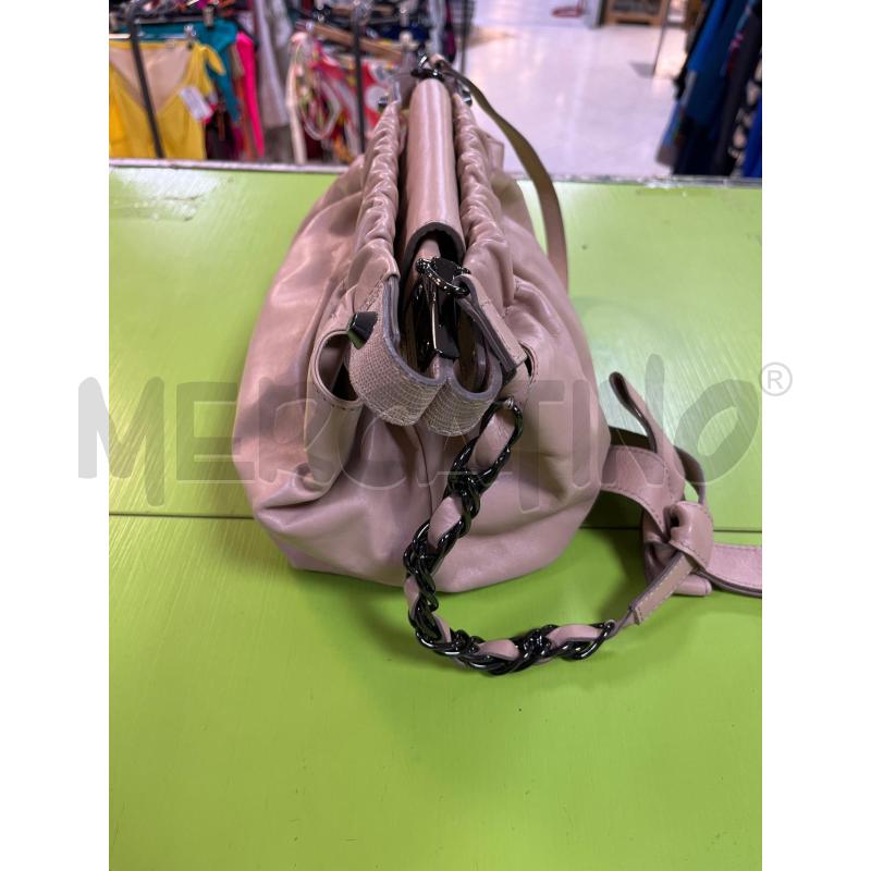 BORSA DONNA SPORTMAX PELLE ROSA | Mercatino dell'Usato Ciampino 2