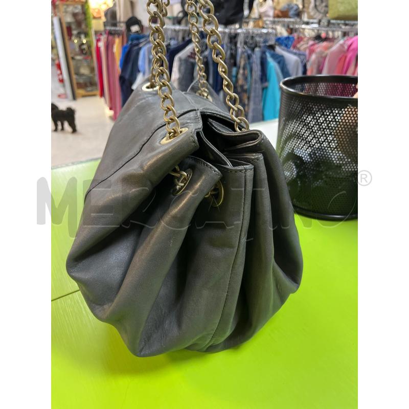 BORSA DONNA STUART WEITZMAN GRIGIA PELLE | Mercatino dell'Usato Ciampino 2
