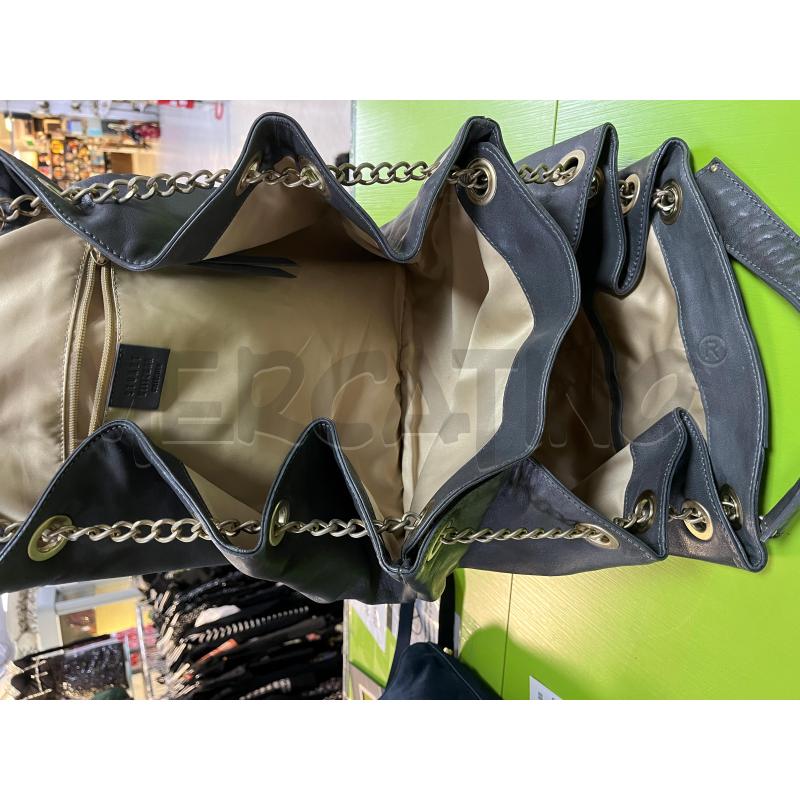 BORSA DONNA STUART WEITZMAN GRIGIA PELLE | Mercatino dell'Usato Ciampino 4