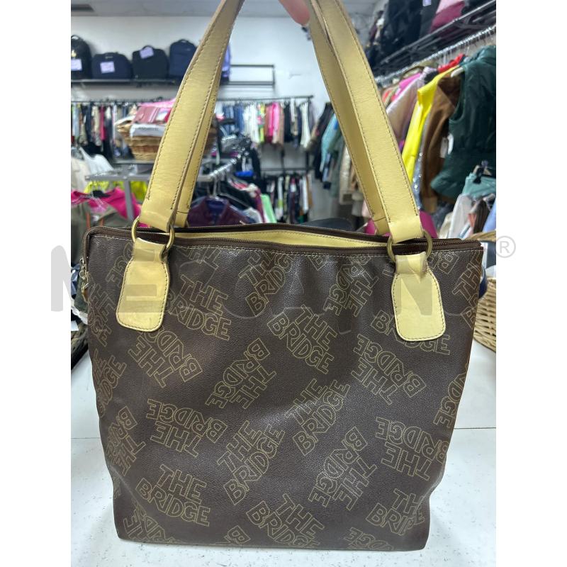 BORSA DONNA THE BRIDGE MARRONE  | Mercatino dell'Usato Ciampino 2