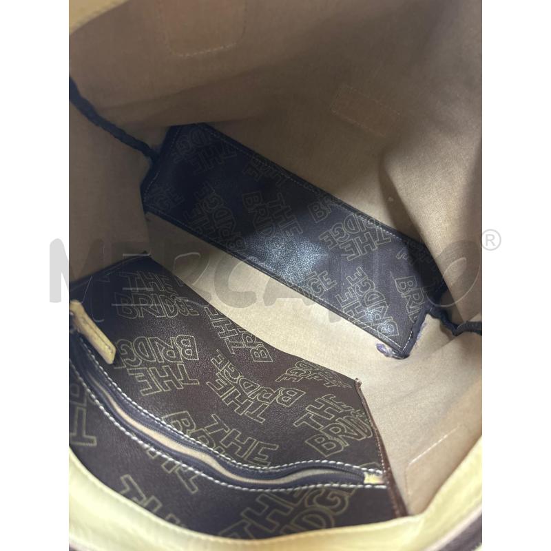 BORSA DONNA THE BRIDGE MARRONE  | Mercatino dell'Usato Ciampino 5
