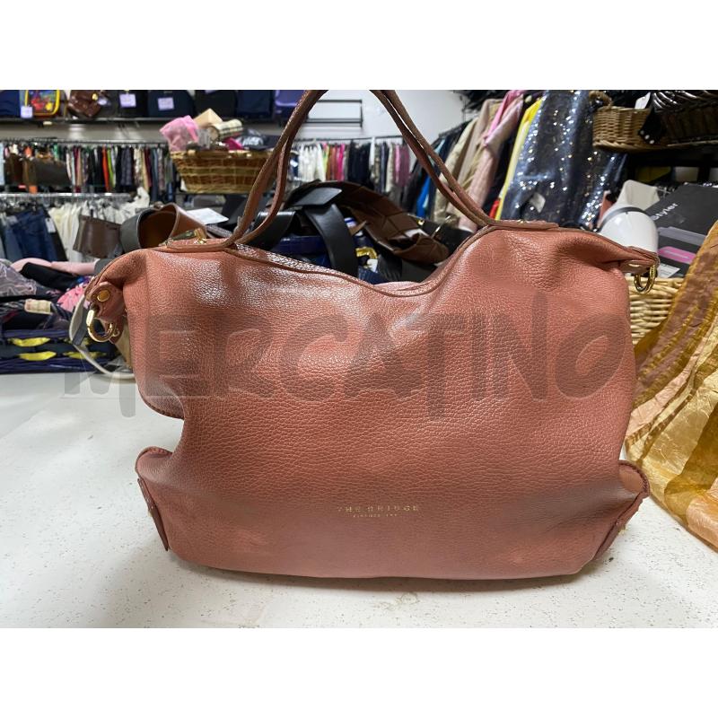 BORSA DONNA THE BRIDGE ROSA GRANDE NO MANICO | Mercatino dell'Usato Ciampino 1