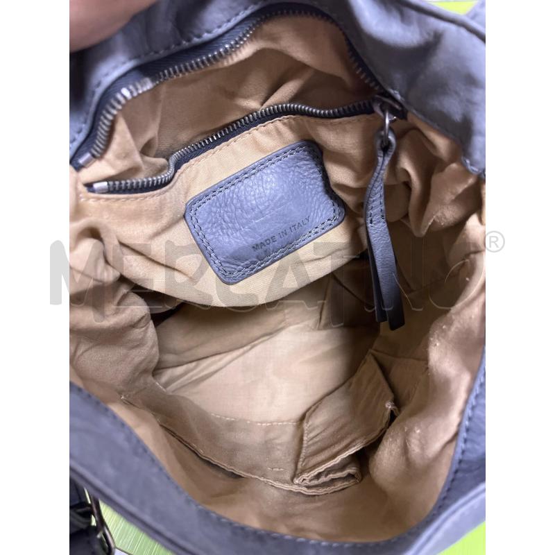BORSA DONNA TIMBERLAND GRIGIA PELLE | Mercatino dell'Usato Ciampino 3