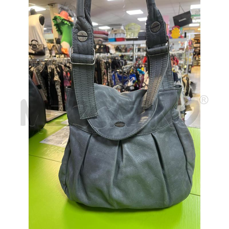 BORSA DONNA TIMBERLAND GRIGIA PELLE | Mercatino dell'Usato Ciampino 4