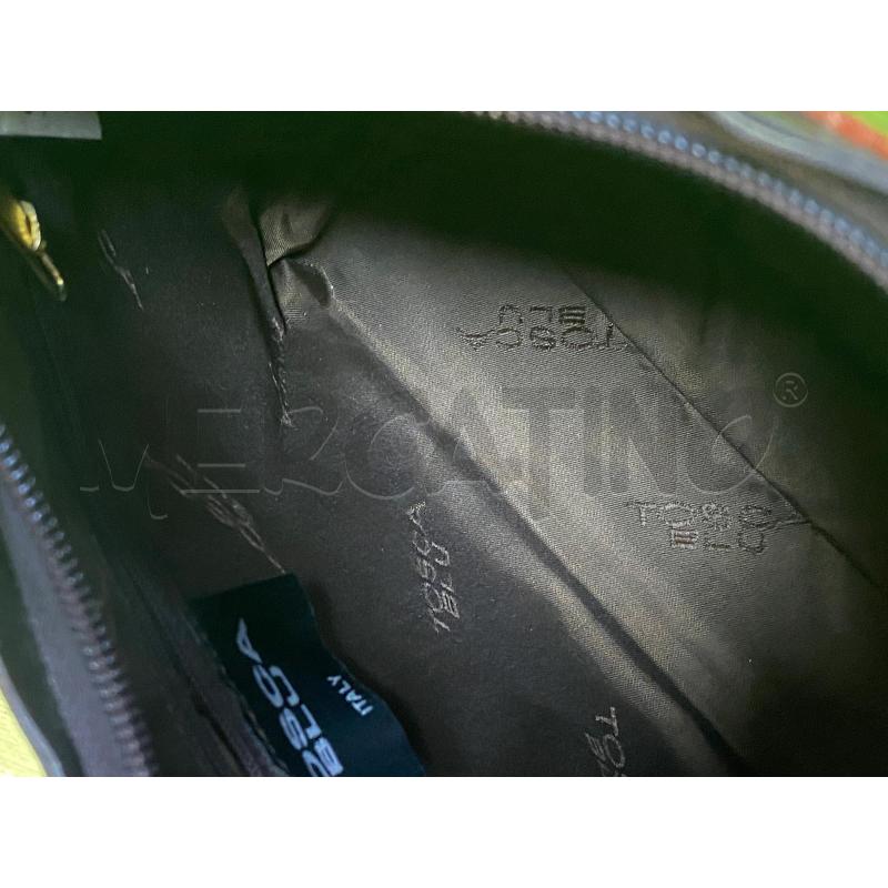 BORSA DONNA TOSCA BLU RISSA RIF NERI  | Mercatino dell'Usato Ciampino 5