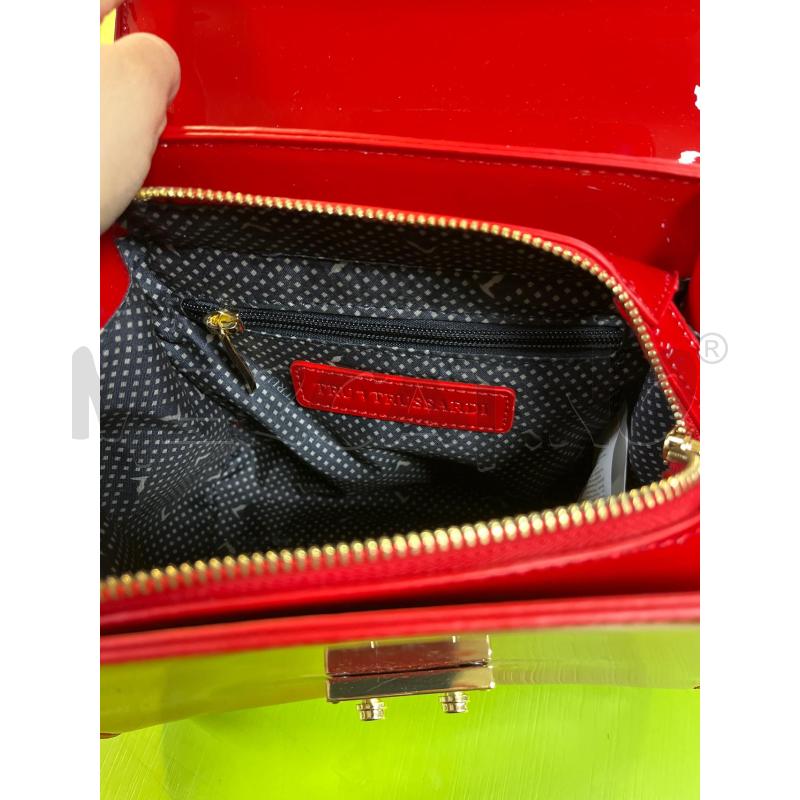 BORSA DONNA TRUSSARDI ROSSA LUCIDA | Mercatino dell'Usato Ciampino 4