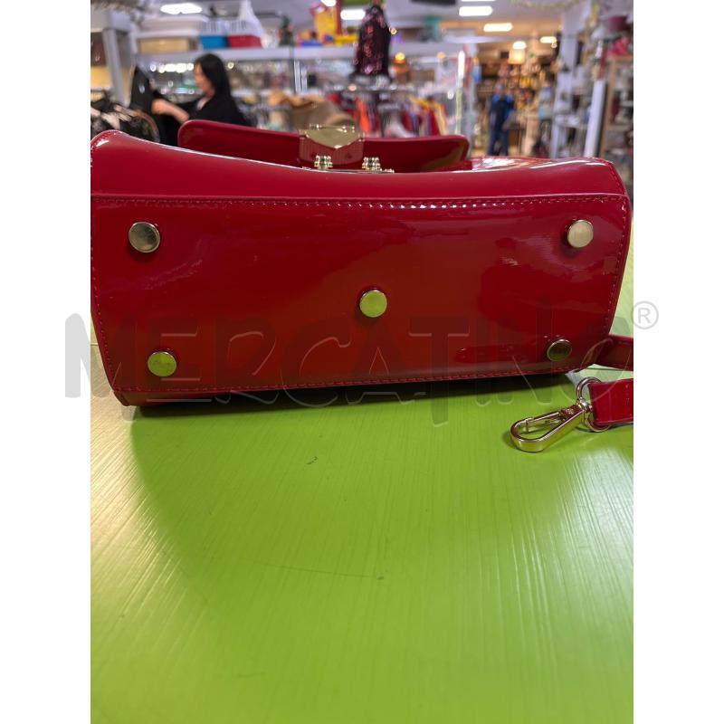 BORSA DONNA TRUSSARDI ROSSA LUCIDA | Mercatino dell'Usato Ciampino 5