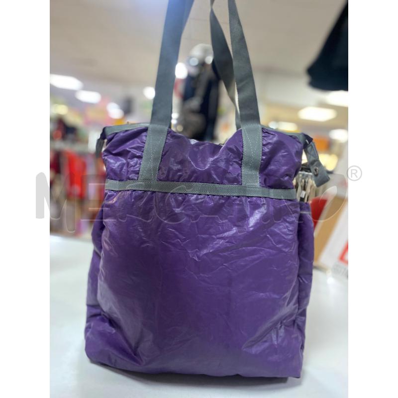 BORSA DONNA WOOLRICH IN TESSUTO VIOLA | Mercatino dell'Usato Ciampino 2
