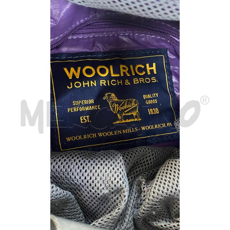 BORSA DONNA WOOLRICH IN TESSUTO VIOLA | Mercatino dell'Usato Ciampino 3