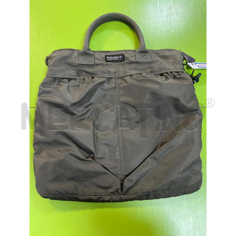 BORSA DONNA WOOLRICH VERDONE NO TRACOLLA | Mercatino dell'Usato Ciampino 1