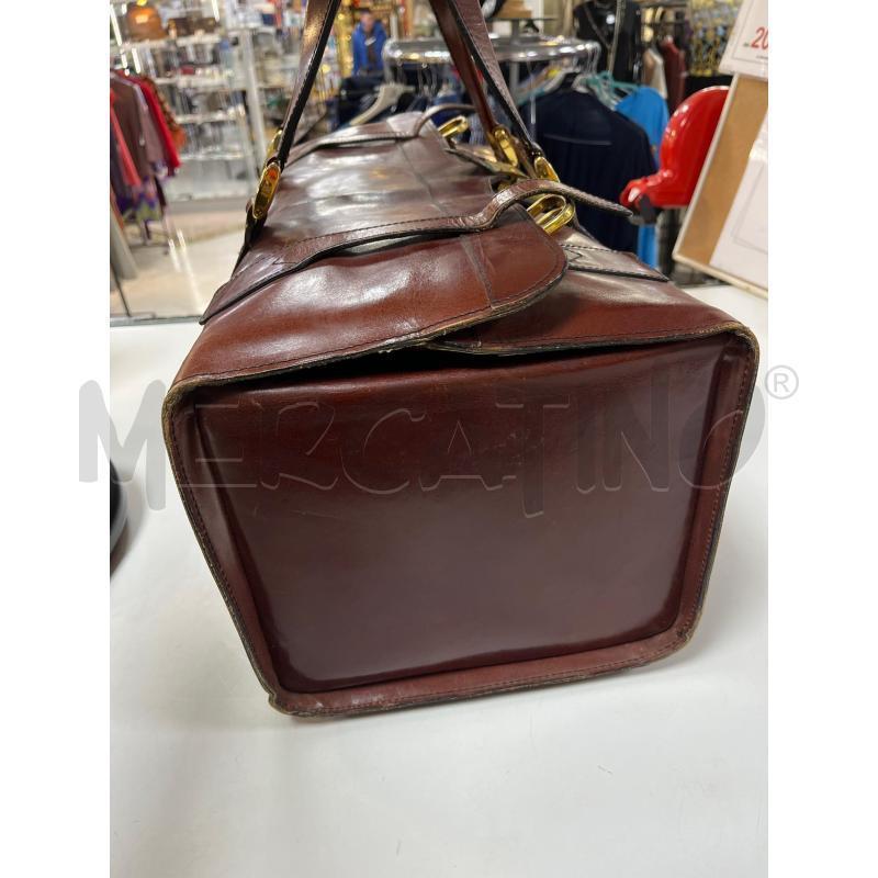 BORSONE MARRONE PELLEVINTAGE | Mercatino dell'Usato Ciampino 2