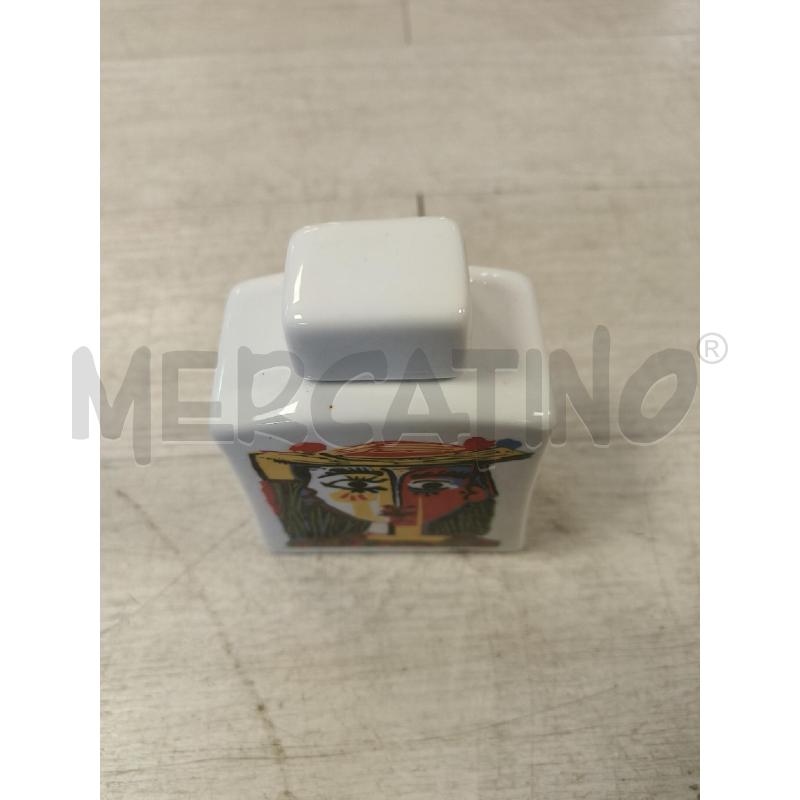 BOTTIGLIETTA CON STAMPA PICASSO TOGNANA CERAMICHE PER MMI | Mercatino dell'Usato Ciampino 2