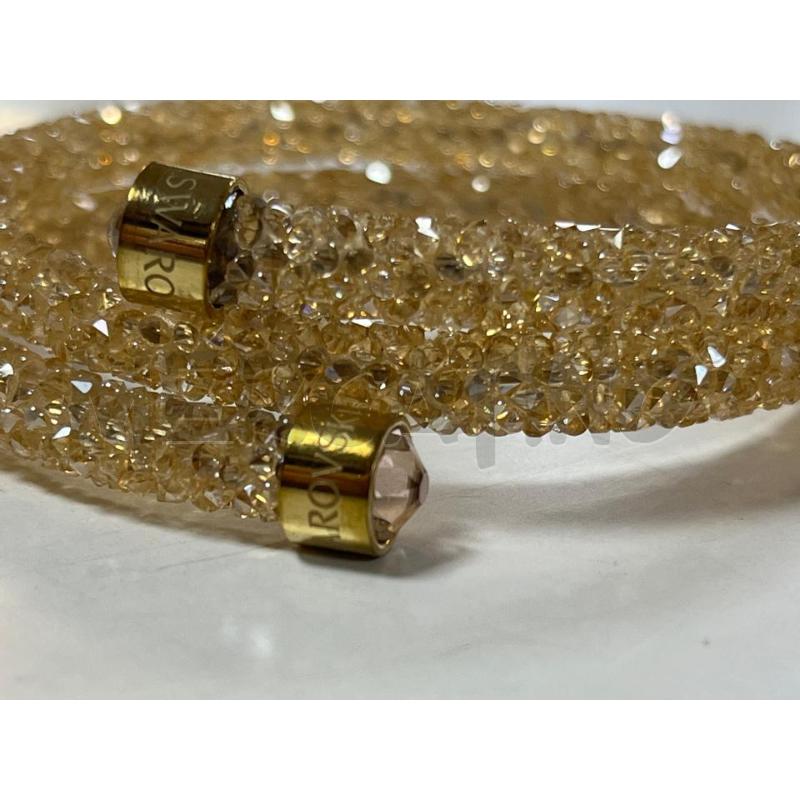 BRACCIALE ATTORC. SWAROVSKI BEIGE | Mercatino dell'Usato Ciampino 2