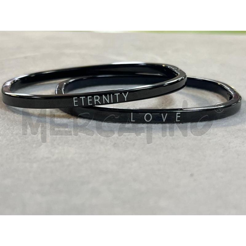 BRACCIALE CALVIN KLEIN 2PZ NERO  | Mercatino dell'Usato Ciampino 2