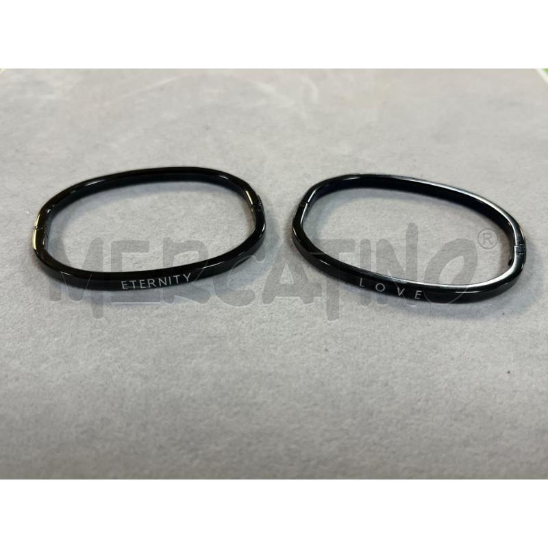 BRACCIALE CALVIN KLEIN 2PZ NERO  | Mercatino dell'Usato Ciampino 4