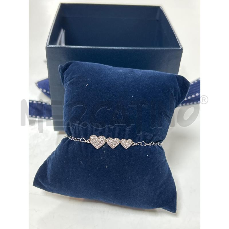 BRACCIALE MORELLATO CUORI ACCIAIO | Mercatino dell'Usato Ciampino 1