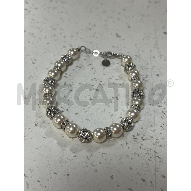 BRACCIALE PERLAMORE ARG925 E PERLE | Mercatino dell'Usato Ciampino 1