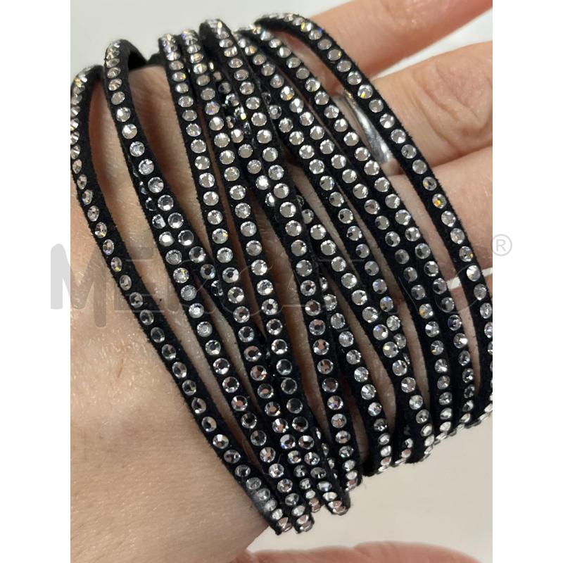 BRACCIALE SWAROVSKI NERO BRILL | Mercatino dell'Usato Ciampino 1