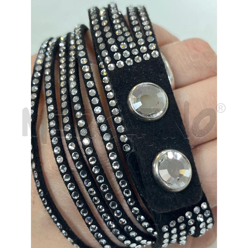 BRACCIALE SWAROVSKI NERO BRILL | Mercatino dell'Usato Ciampino 2
