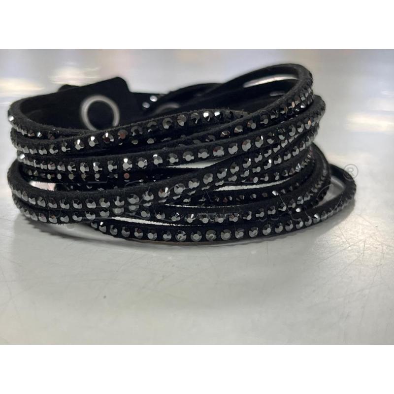 BRACCIALE SWAROVSKI NERO BRILL SCURI | Mercatino dell'Usato Ciampino 1