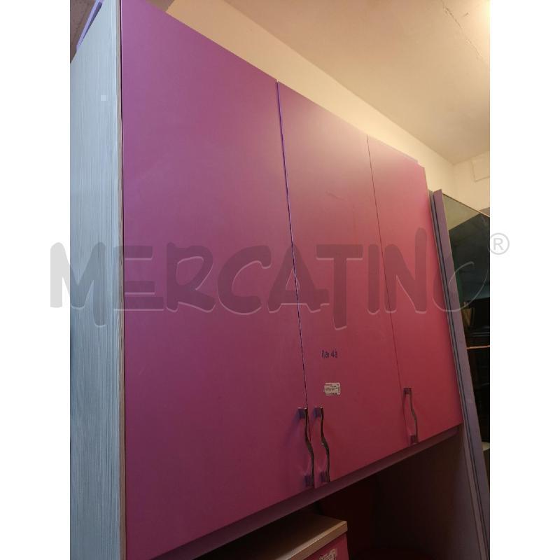 CAMERETTA A PONTE MORETTI ROSA E WENGHE 3 ANTE | Mercatino dell'Usato Ciampino 2