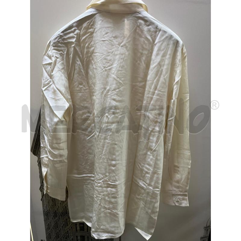 CAMICIA DONNA AMULETI BIANCA SETA | Mercatino dell'Usato Ciampino 3