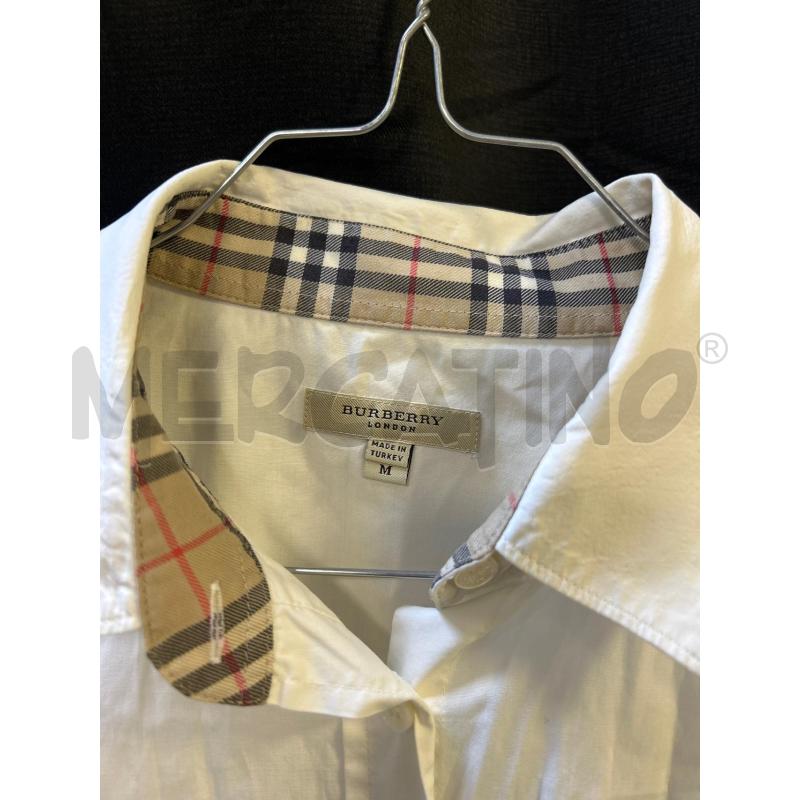 CAMICIA DONNA BIANCA BURBERRY | Mercatino dell'Usato Ciampino 2