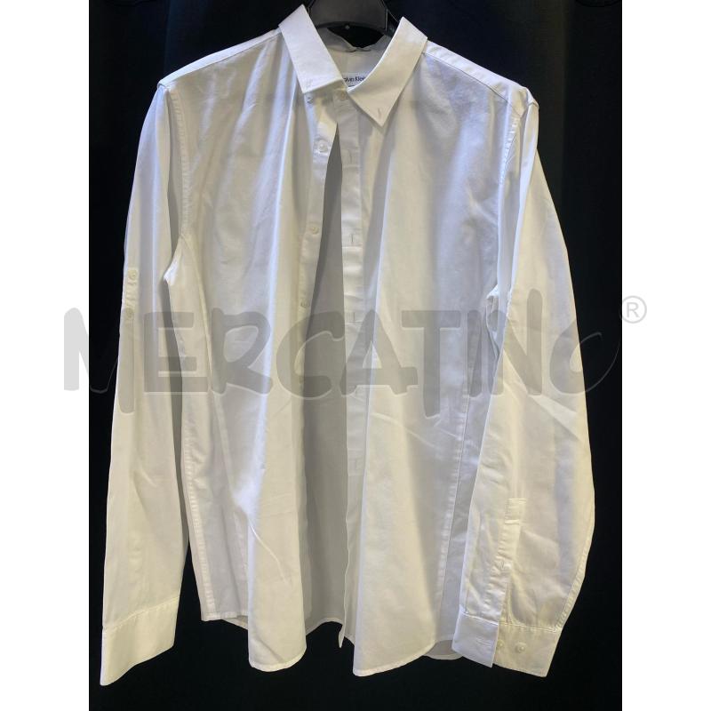 CAMICIA DONNA CALVIN KLEIN BIANCA | Mercatino dell'Usato Ciampino 1