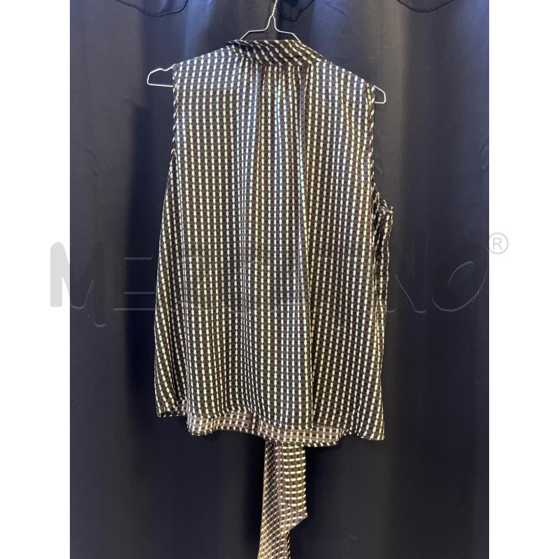 CAMICIA DONNA FANTASIA NENETTE MARRONE | Mercatino dell'Usato Ciampino 1