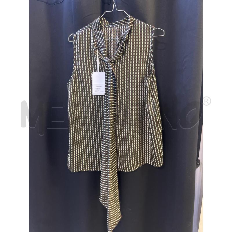 CAMICIA DONNA FANTASIA NENETTE MARRONE | Mercatino dell'Usato Ciampino 2