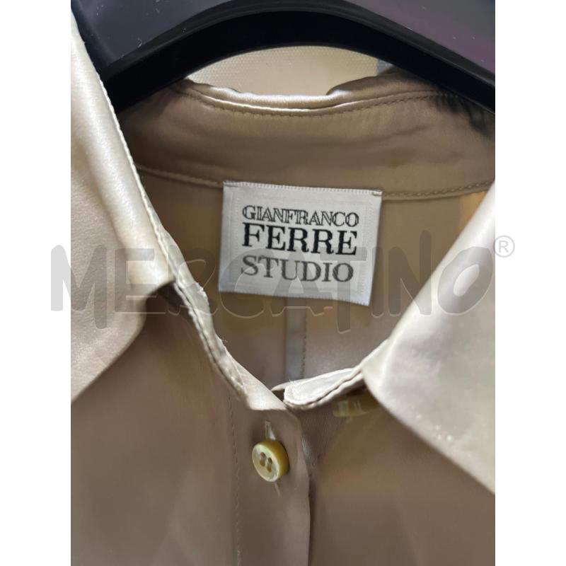 CAMICIA DONNA GIANFRANCO FERRE STUDIO BRONZO  | Mercatino dell'Usato Ciampino 2