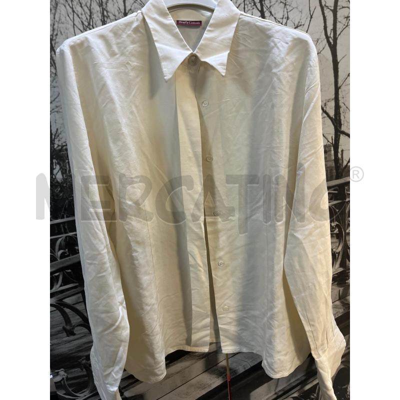 CAMICIA DONNA HENRY COTTON PANNA SETA PICCOLA MACCHIA | Mercatino dell'Usato Ciampino 1
