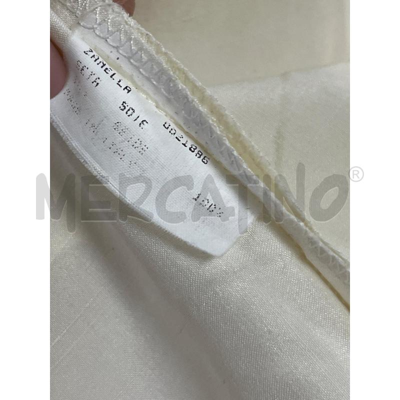 CAMICIA DONNA HENRY COTTON PANNA SETA PICCOLA MACCHIA | Mercatino dell'Usato Ciampino 4