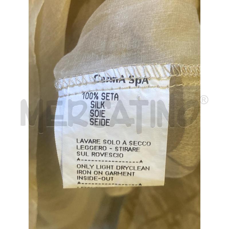CAMICIA DONNA JC DE CASTELBAJAC BEIGE SETA | Mercatino dell'Usato Ciampino 4